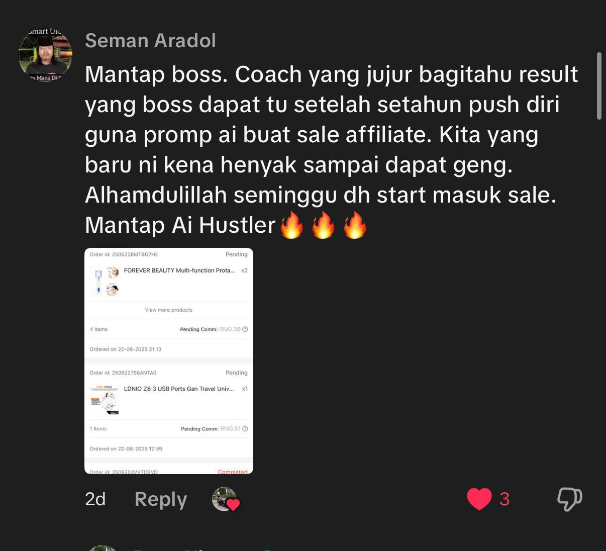 Saiful Testimoni